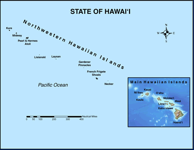 hawaii map